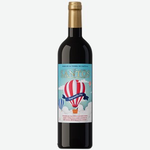 Вино Los Santos Tempranillo красное сухое 0.75л