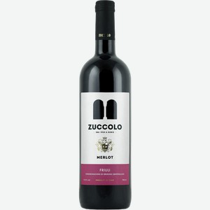 Вино Zuccolo Merlot Friuli 0.75л