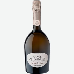 Игристое вино Aristov Cuvee Alexander Blanc de Blancs 0.75л