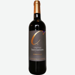 Вино Haut Laulion Bordeaux сухое красное 0.75л