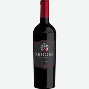 Вино Shiraz Reserve Kruger Family 0.75л