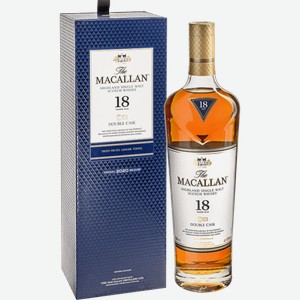 Виски The Macallan Double Cask 18 Years Old 0.7л