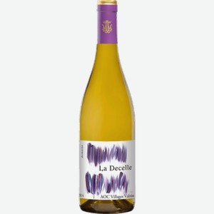 Вино Domaine la Decelle сухое белое 0.75л