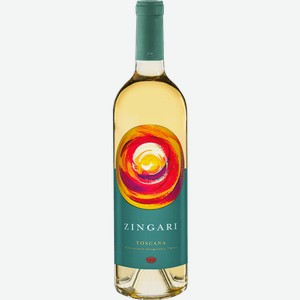 Вино Zingari Petra сухое белое 0.75л