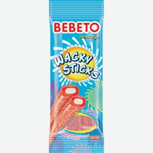 Жевательный мармелад Wacky Sticks Bebeto