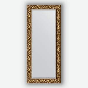 Зеркало с фацетом в багетной раме Evoform византия золото 99 мм 69х159 см