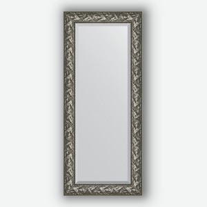 Зеркало с фацетом в багетной раме Evoform византия серебро 99 мм 64х149 см