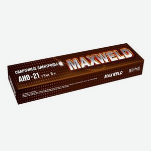 Электроды Maxweld АНО-21 4мм, 5 кг
