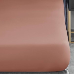 Простыня на резинке Togas Риоко пепельно-розовая 180х200+35 см