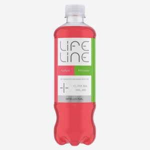 Напиток негазированный Lifeline Intellectual арбуз яблоко безалкогольный, 500 мл