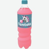 Напиток Fantola Bubble Gum сильногазированный, 1 л в магазине Пятёрочка ...