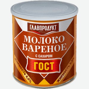 Десертные пасты и сиропы Молоко Сгущенное Гост Вареное 380 гр