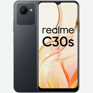 Смартфон C30s 3 64Gb Stripe Black Realme
