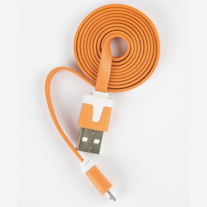 Кабель USB MicroUSB Lite 1м Оранжевый Red Line