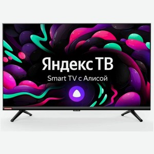 Телевизор LED Starwind 32  SW-LED32SG300 Яндекс.ТВ черный HD 60Hz DVB-T DVB-T2 DVB-C DVB-S DVB-S2 USB WiFi Smart TV