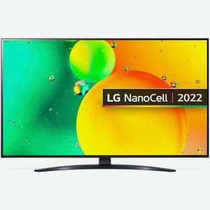 Телевизор LG 50  50NANO766QA.ARUB NanoCell синяя сажа