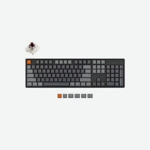 Клавиатура Keychron K10, Full size, алюм.корпус, RGB подсветка, Brown Switch (K10-J3)