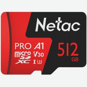 Карта памяти Netac microsdhc P500 Pro 512GB (NT02P500PRO-512G-S)