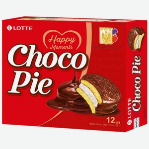 Пирожное Choco Pie Lotte, 336 г