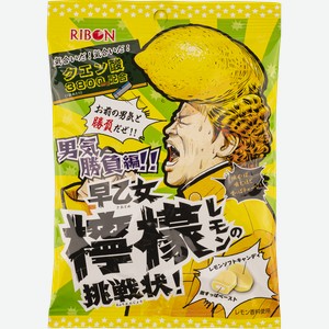 Конфеты жевательные Рибон супер кислый лимон Рибон м/у, 70 г