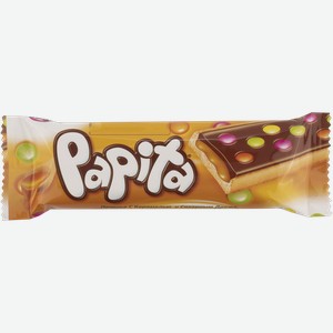 Печенье в молочном шоколаде Папита карамель драже Шолен м/у, 33 г