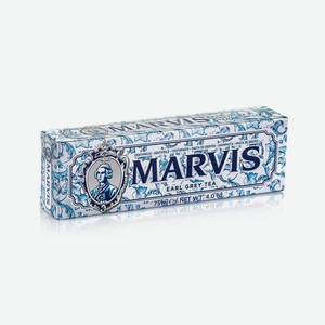 Зубная паста отбеливающая Марвис английский чай Людовика Мартелли к/у, 75 мл