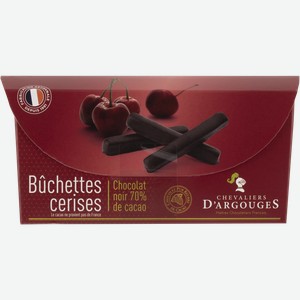 Конфеты в темном шоколаде Ле Шевалье Де Аргуж вишневые цукаты Ле Шевалье Де Аргуж кор, 150 г