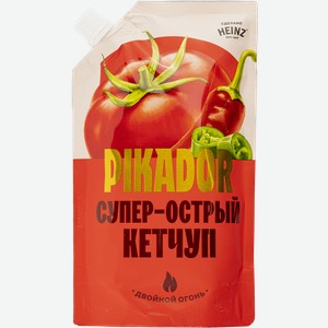 Кетчуп томатный Пикадор острый Петропродукт м/у, 300 г