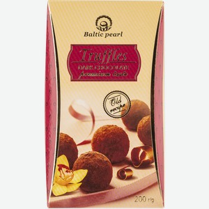 Трюфели Балтийская жемчужина темный шоколад Шоколандия кор, 200 г