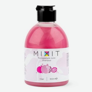 MIXIT Шампунь для волос, жирных у корней и сухих на кончиках Pomegranate Juice Shampoo
