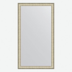 Зеркало в багетной раме Evoform брашированное серебро 59 мм 73х133 см