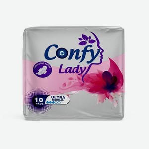 Прокладки Confy Lady гигиенические женские Ultra Normal 10 шт
