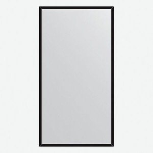 Зеркало в багетной раме Evoform черный 20 мм 56х106 см