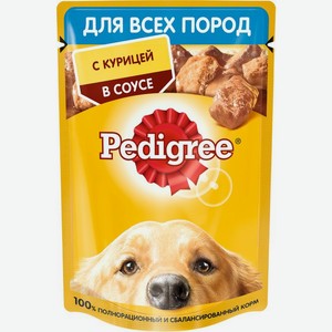 Pedigree влажный корм для собак с курицей (85 г)