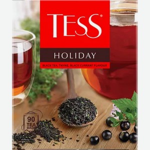 Чай черный «Tess» Холидей, 90 пак