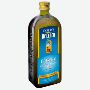 Масло оливковое De Cecco Classico нерафинированное, 1 л