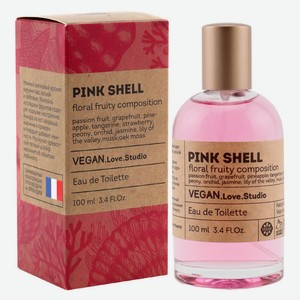 Туалетная вода женская Delta Parfum Vegan Love Studio Pink Shell, 100 мл