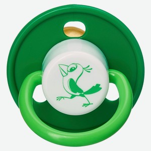 Соска-пустышка «Мама Тама» Классическая латексная зеленая с рождения
