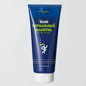 SILNO Нормальный Шампунь для всех типов волос, с экстрактом ромашки и сахарного тростника