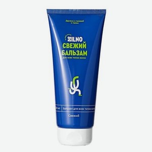 SILNO Свежий Бальзам для всех типов волос восстанавливающий, экстракт пиона, масло гвоздики
