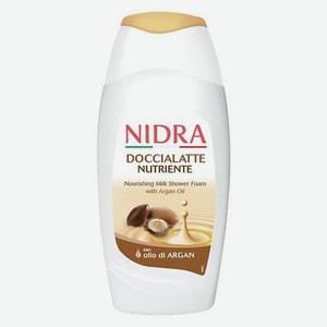 NIDRA Пена-молочко для душа с аргановым маслом питательная