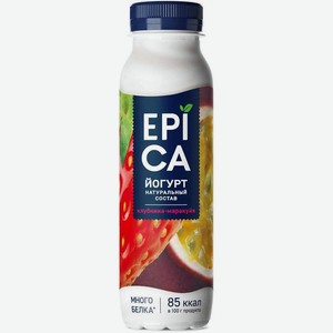 Йогурт питьевой Ehrmann Epica клуб/мар2,5% 260г