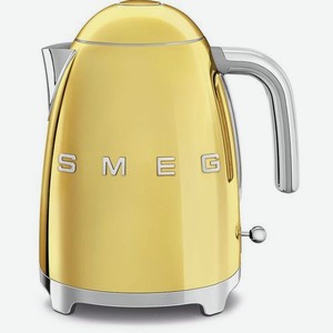Чайник электрический SMEG KLF03GOEU, 2400Вт, золотистый и серебристый