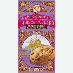 Печенье Ла Мер Пуляр с шоколадной крошкой Ла Мер Пуляр кор, 200 г