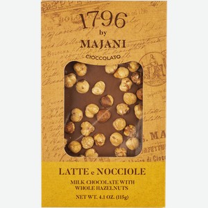Шоколад молочный Маяни с цельным лесным орехом Маяни м/у, 115 г