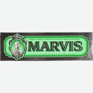 Зубная паста от налета Марвис классическая мята Людовика Мартелли к/у, 85 мл