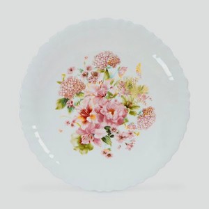 Тарелка десертная Golden Opal Pink Helen волна 19,5 см