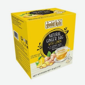 Имбирный напиток Gold Kili с лимон, 2,2х20 г