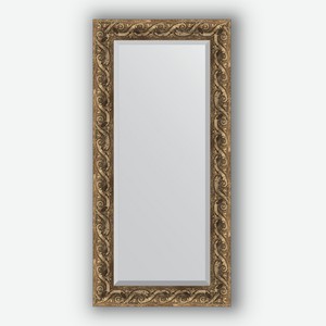 Зеркало с фацетом в багетной раме Evoform фреска 84 мм 56х116 см