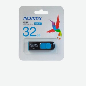 Флешка A-data DashDrive UV128 AUV12832GRBE 32Gb Синяя Adata